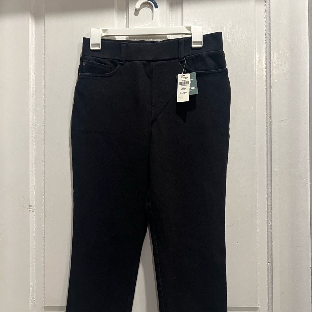 L.L. Bean Black Capris